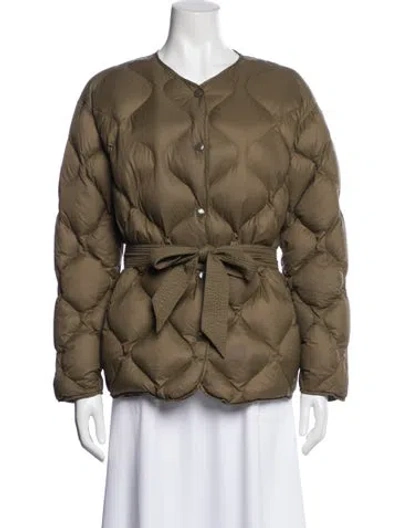 Pre-owned Rag & Bone Nylon Down Jacket In Green