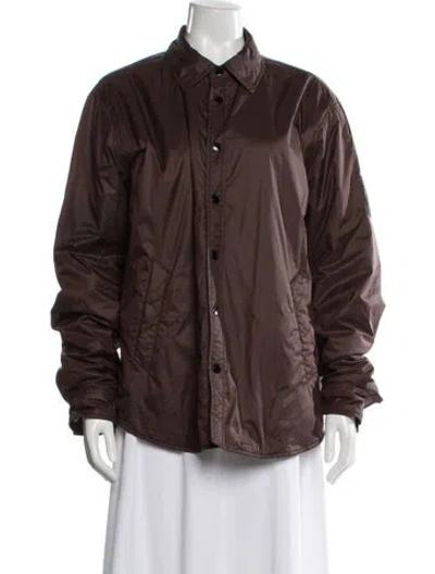 Pre-owned Rag & Bone Nylon Jacket In Brown