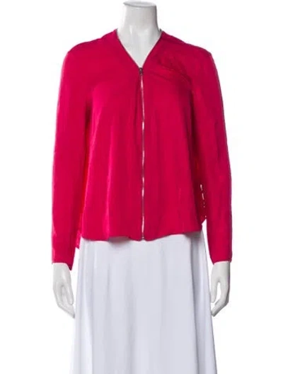 Pre-owned Rag & Bone Nylon Jacket In Pink