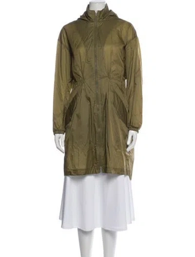 Pre-owned Rag & Bone Nylon Parka In Green