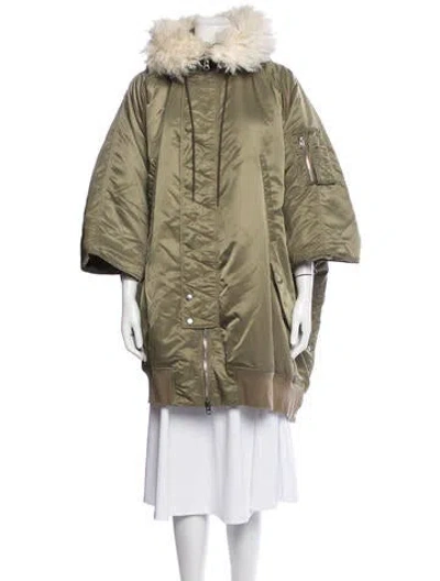 Pre-owned Rag & Bone Nylon Parka In Green