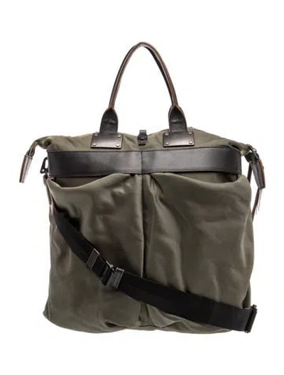 Pre-owned Rag & Bone Nylon Top Handle Bag In Gray