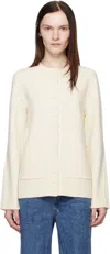 Rag & Bone Off-white Bridget Lady Cardigan In Ivory