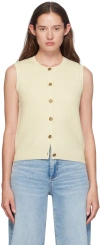 Rag & Bone Off-white Jax Vest In Turtledove