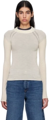 Rag & Bone Off-white Mandee Sweater In Ivory