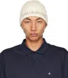 Rag & Bone Off-white Margo Beanie In Ivorymult