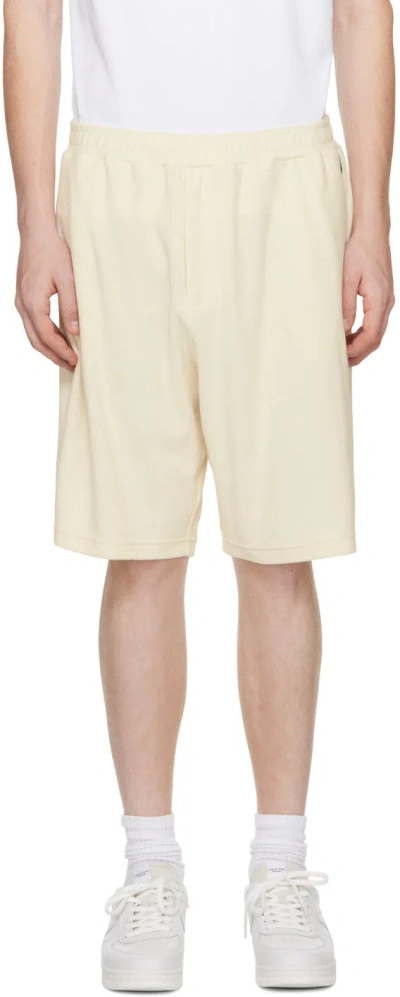 Rag & Bone Off-white Piping Shorts In Ivory