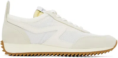 Rag & Bone Off-white Retro Runner Sneakers In Offwht