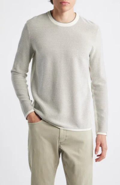 Rag & Bone Oliver Crewneck Sweater (nordstrom Exclusive) In White