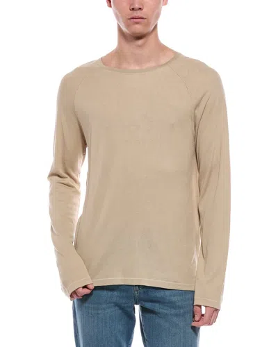 Rag & Bone Oliver Raglan Crewneck Sweatshirt In Neutral