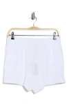 Rag & Bone Olivia Cotton Blend Drawstring Shorts In White
