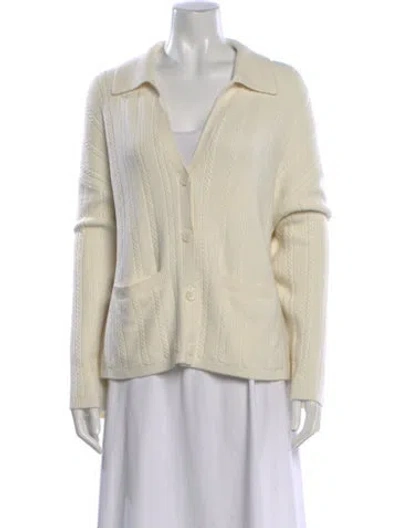 Pre-owned Rag & Bone Open Front Sweater In Neutral