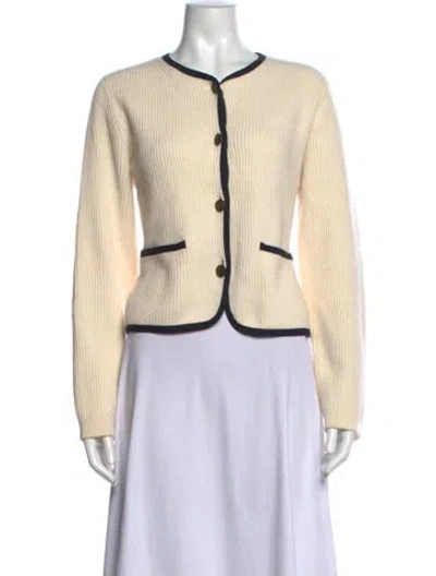 Pre-owned Rag & Bone Open Front Sweater In Neutrals