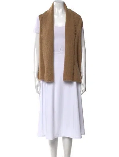 Pre-owned Rag & Bone Open Front Sweater W/ Tags In White