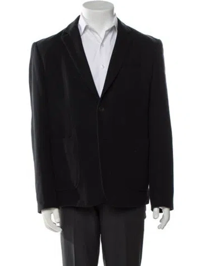 Pre-owned Rag & Bone Overcoat In Black