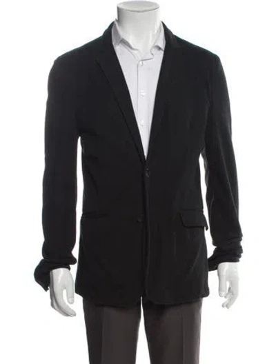 Pre-owned Rag & Bone Overcoat In Black