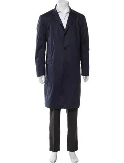 Pre-owned Rag & Bone Overcoat In Blue