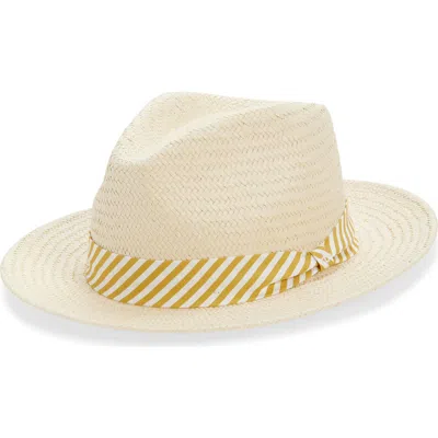 RAG & BONE RAG & BONE PACKABLE STRAW FEDORA