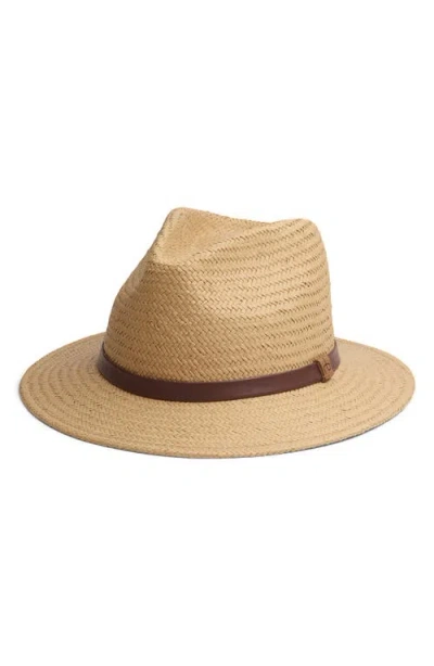RAG & BONE RAG & BONE PACKABLE STRAW FEDORA