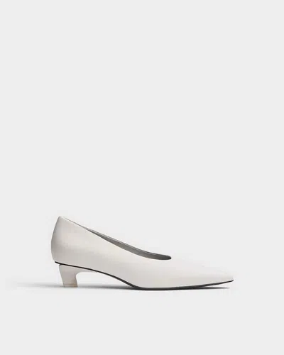 Rag & Bone Paloma Leather Pump In White