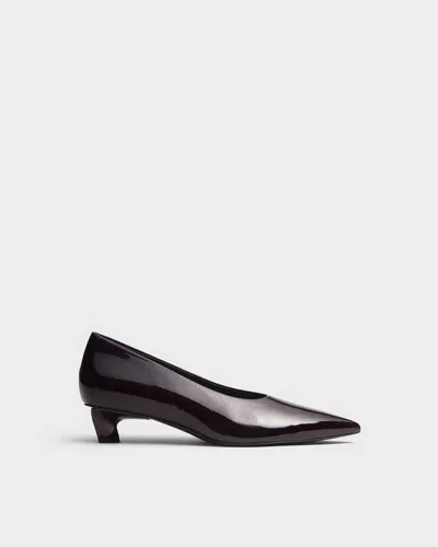 Rag & Bone Paloma Leather Pump In Morello Patent
