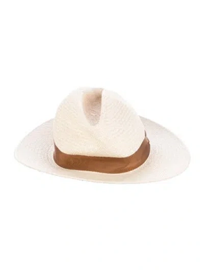 Pre-owned Rag & Bone Panama Hat In Neutrals