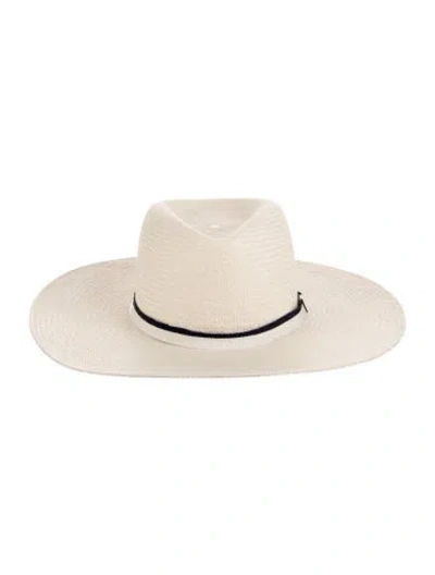 Pre-owned Rag & Bone Panama Straw Hat In Neutrals