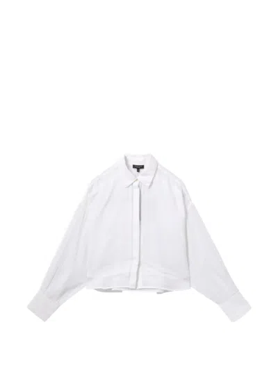 Rag & Bone Panelled Shirt In White