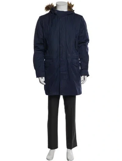 Pre-owned Rag & Bone Parka In Blue