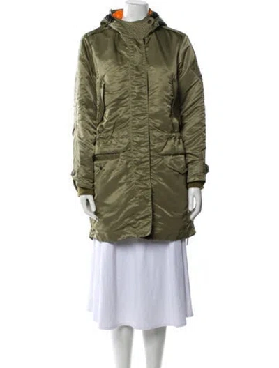Pre-owned Rag & Bone Parka In Green