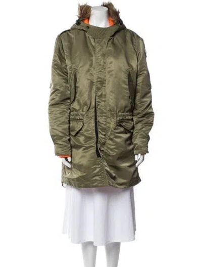 Pre-owned Rag & Bone Parka In Green