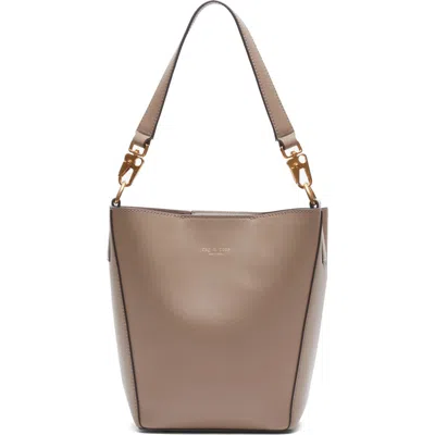 Rag & Bone Parker Leather Bucket Bag In Brown