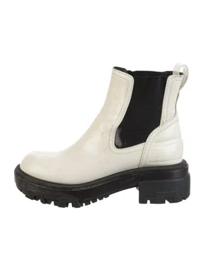 Pre-owned Rag & Bone Patent Leather Chelsea Boots In Multi