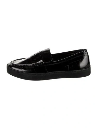 Pre-owned Rag & Bone Patent Leather Loafers In Black