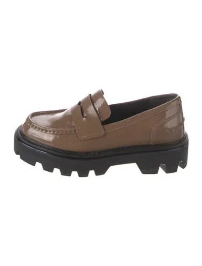 Pre-owned Rag & Bone Patent Leather Pumps In Brown