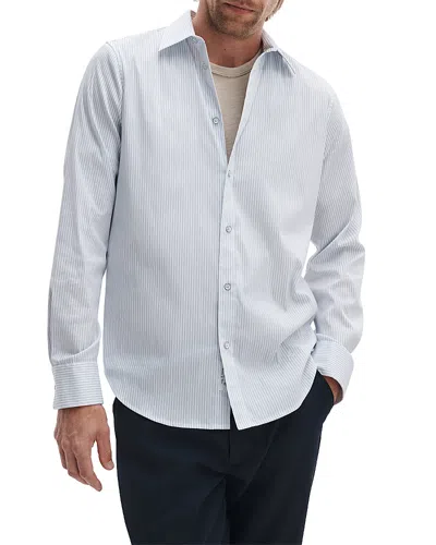 Rag & Bone Patrick Slim Fit Poplin Shirt In Blue
