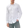 Rag & Bone Patrick Stretch Poplin Tuxedo Shirt In White