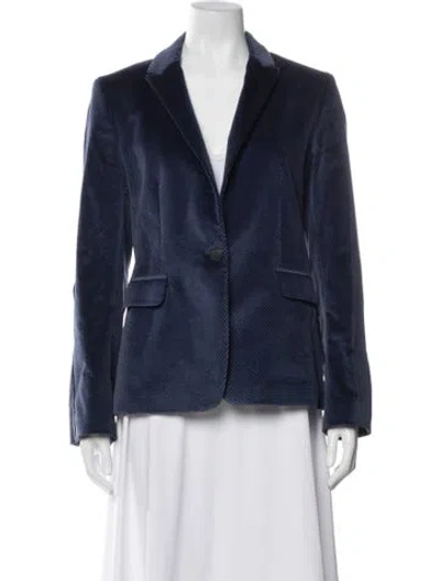 Pre-owned Rag & Bone Patterned Blazer In Black