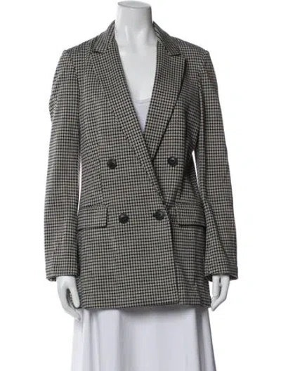 Pre-owned Rag & Bone Patterned Blazer In Blue
