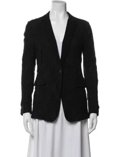 Pre-owned Rag & Bone Patterned Blazer In Blue