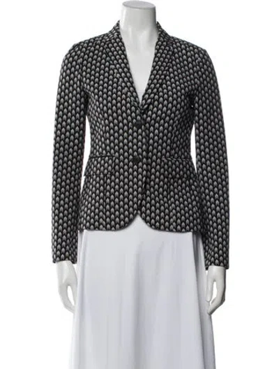 Pre-owned Rag & Bone Patterned Blazer In Gray