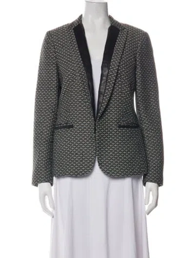Pre-owned Rag & Bone Patterned Blazer In Multi