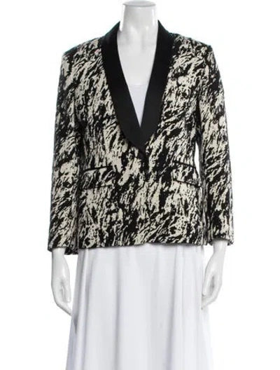 Pre-owned Rag & Bone Patterned Blazer In Neutral