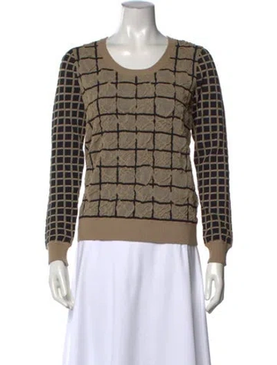 Pre-owned Rag & Bone Patterned Crew Neck Sweater