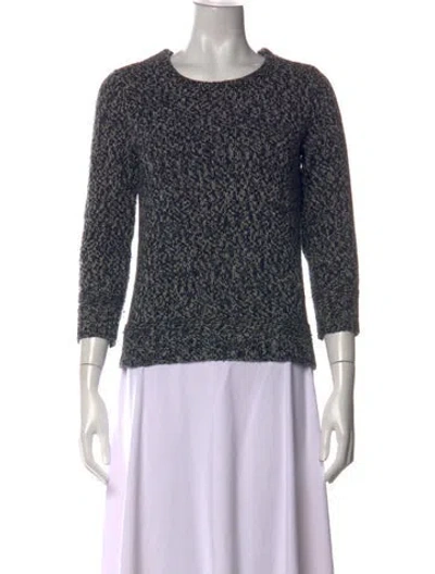 Pre-owned Rag & Bone Patterned Crew Neck Sweater In Multi