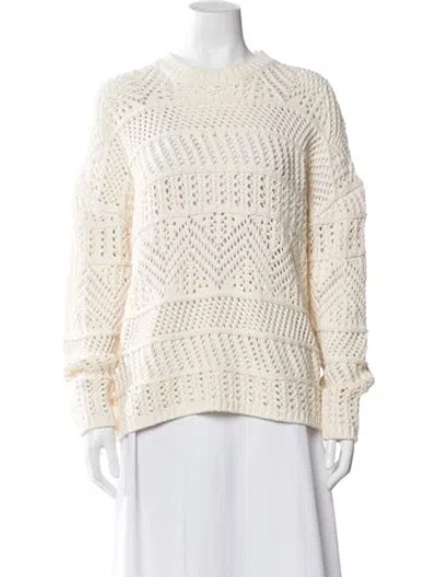 Pre-owned Rag & Bone Patterned Crew Neck Sweater In Neutral