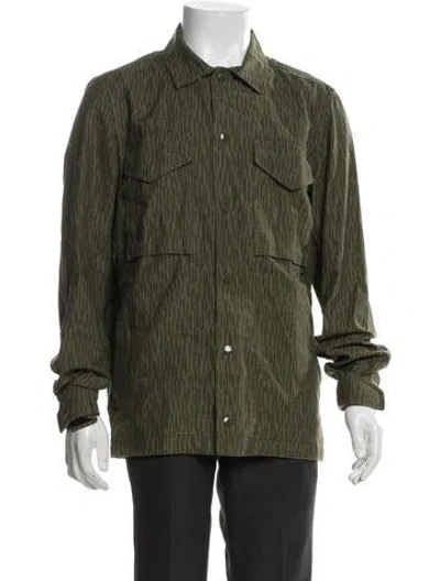 Pre-owned Rag & Bone Patterned Jacket In Green