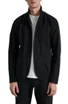 Rag & Bone Peached Cotton Prospect Cardigan Jacket In Black In Black