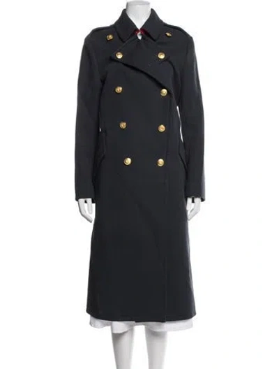Pre-owned Rag & Bone Peacoat In Blue