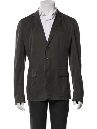 Pre-owned Rag & Bone Peacoat In Green